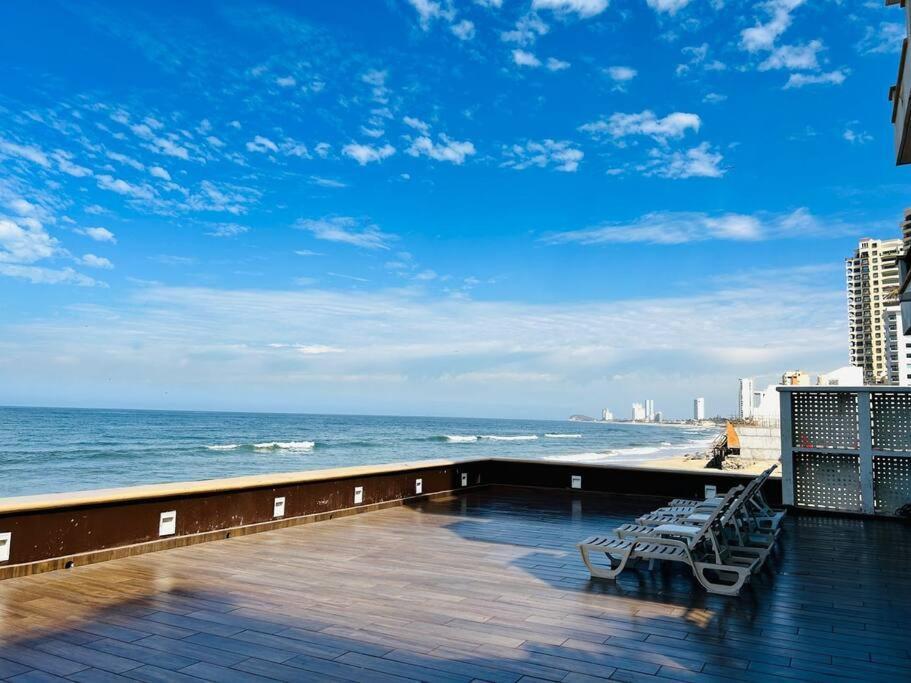 Apartamento Depa Frente A La Playa By G P S Rentas Mazatlán Exterior foto