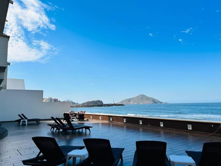 Apartamento Depa Frente A La Playa By G P S Rentas Mazatlán Exterior foto